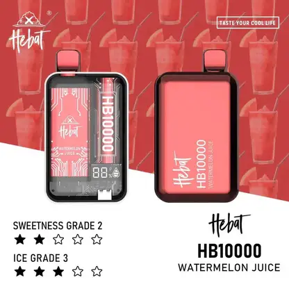 Hebat 喜貝10000口拋棄式電子煙 長效大容量設計 一次性電子煙方便攜帶使用 日常體驗推薦 台灣現貨