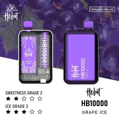 Hebat 喜貝10000口拋棄式電子煙 長效大容量設計 一次性電子煙方便攜帶使用 日常體驗推薦 台灣現貨