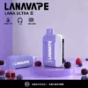 【滿3贈1】LANA Ultra II 16000口專用換彈拋棄式電子煙 長效容量設計 搭配專用煙彈使用 方便攜帶適合日常體驗 台灣現貨