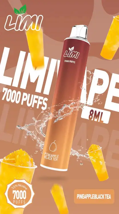 LIMI拋棄式一次性7000口-10.webp LIMI 7000口拋棄式電子煙 長效容量設計 一次性電子煙方便使用 日常攜帶體驗推薦 台灣現貨