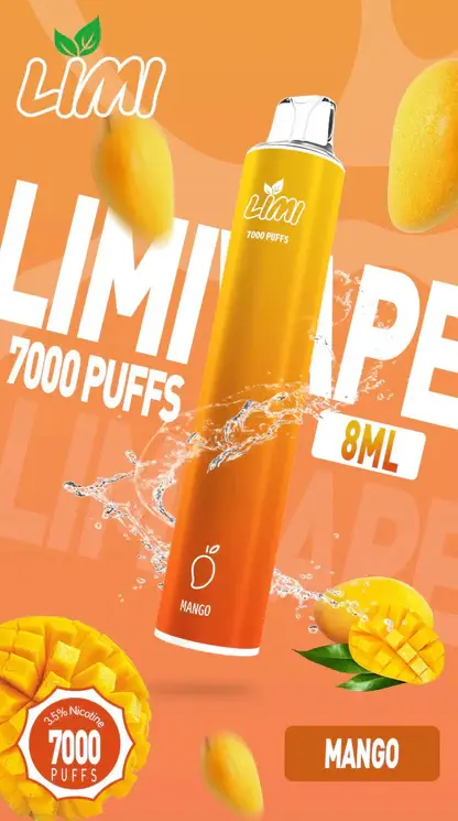 LIMI拋棄式一次性7000口-15.webp LIMI 7000口拋棄式電子煙 長效容量設計 一次性電子煙方便使用 日常攜帶體驗推薦 台灣現貨