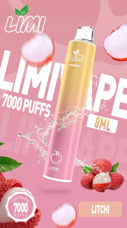 LIMI拋棄式一次性7000口-5.webp LIMI 7000口拋棄式電子煙 長效容量設計 一次性電子煙方便使用 日常攜帶體驗推薦 台灣現貨