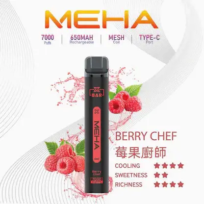 MEHA-XBAR-拋棄式-7000口小黑條-5.webp MEHA XBAR 魅嗨小黑條7000口拋棄式電子煙 長效容量設計 個性條形外觀 日常攜帶使用推薦 台灣現貨