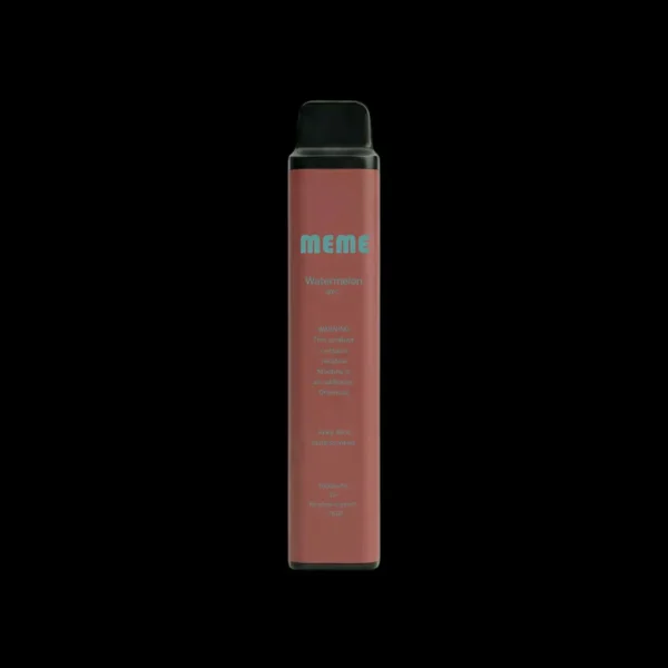 MEME-Watermelon.webp MEME 拋棄式電子煙 7000口長效容量設計 便攜輕巧機身 外出使用方便 日常口感體驗推薦 台灣現貨