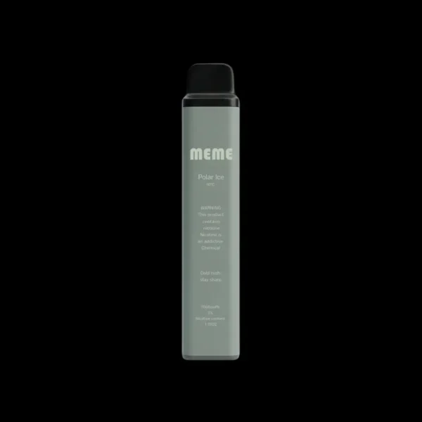 MEME-polar-ice.webp MEME 拋棄式電子煙 7000口長效容量設計 便攜輕巧機身 外出使用方便 日常口感體驗推薦 台灣現貨