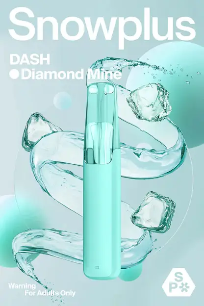 Snowplus DASH 4000口拋棄式電子煙 4000口長效容量設計 外出攜帶方便 日常使用推薦 台灣現貨