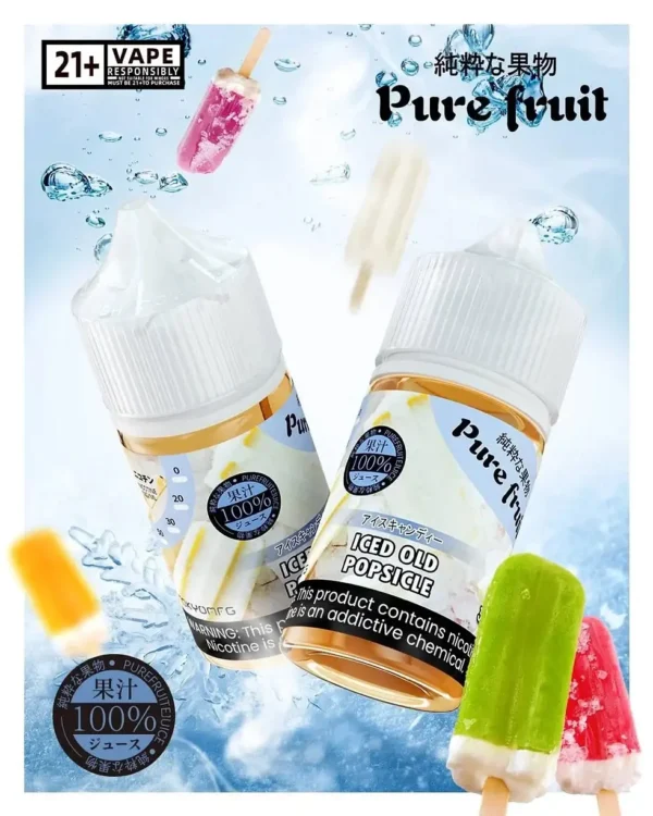 Pure Fruit 純粹果物電子煙油 水果風味設計 果香口感體驗 適用注油電子煙主機 日常補充推薦