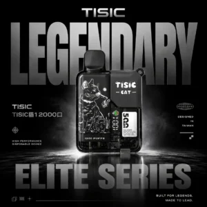 【滿10贈1】TISIC 12000口拋棄式電子煙 長效大容量設計 一次性電子煙便攜設備 多口味系列選擇 日常使用推薦 台灣現貨
