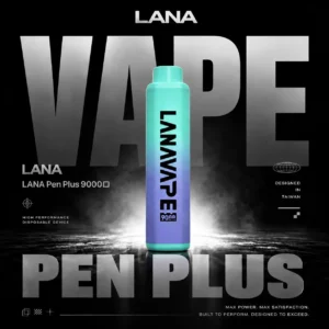 LANA PEN PLUS 9000口拋棄式電子煙 便攜輕巧機身 Mesh網芯極致霧化 外出使用推薦 台灣現貨