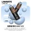 LANA-PIX-閃光彈-一次性20000口-留蘭香薄荷 LANA PIX 閃光彈 20000口拋棄式電子煙 便攜輕巧機身 獨家可折疊式吸嘴 外出使用推薦 台灣現貨