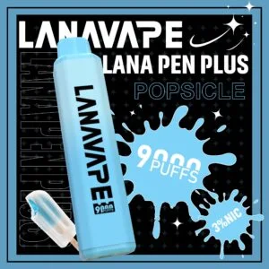LANA一次性9000口-冰棍-scaled-1-300x300 LANA PEN PLUS 9000口拋棄式電子煙 便攜輕巧機身 Mesh網芯極致霧化 外出使用推薦 台灣現貨