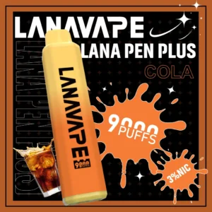 LANA一次性9000口-可樂-scaled-1-300x300 LANA PEN PLUS 9000口拋棄式電子煙 便攜輕巧機身 Mesh網芯極致霧化 外出使用推薦 台灣現貨