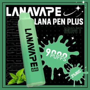 LANA一次性9000口-薄荷-scaled-1-300x300 LANA PEN PLUS 9000口拋棄式電子煙 便攜輕巧機身 Mesh網芯極致霧化 外出使用推薦 台灣現貨