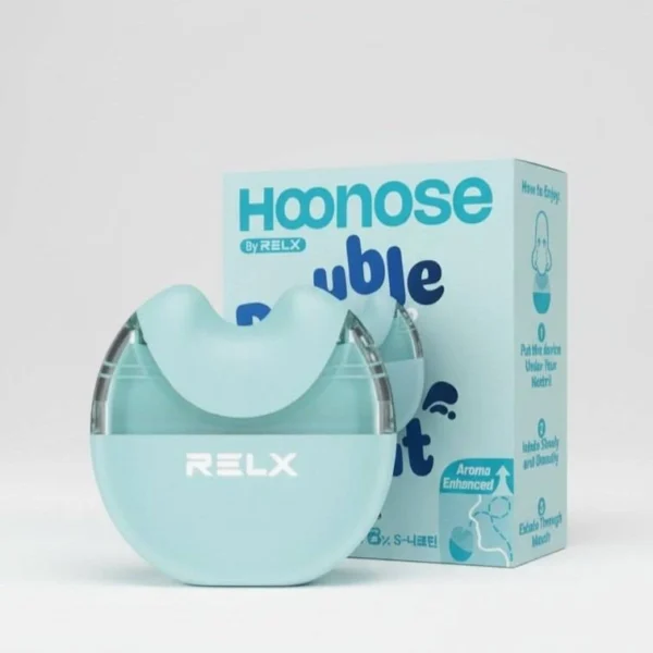 RELX-悅刻-Hoonose-鼻吸-圖片-1 RELX 悅刻 Hoonose 鼻吸 4000口拋棄式鼻通 便攜輕巧機身 天然薄荷成分 外出使用推薦 台灣現貨