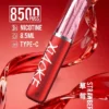 XIAOKE 梟客 8500口拋棄式電子煙 便攜輕巧機身 3%尼古丁鹽 外出使用推薦 台灣現貨