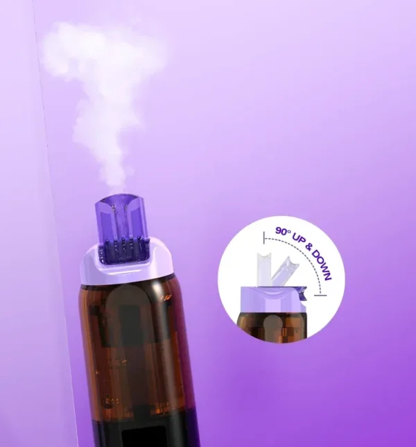 lana-pix-20000-puffs-煙嘴細節 LANA PIX 閃光彈 20000口拋棄式電子煙 便攜輕巧機身 獨家可折疊式吸嘴 外出使用推薦 台灣現貨