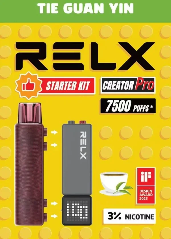 圖片_20260131011124_145_7 RELX 悅刻 Creator積木 7000口拋棄式電子煙套裝 便攜輕巧機身 外出使用推薦 台灣現貨